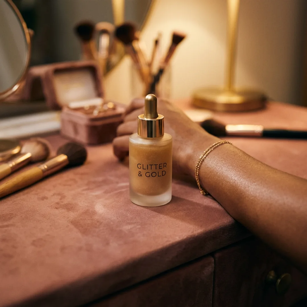 Frosted Body Shimmer Oil